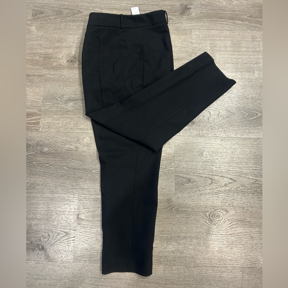 NWT Loft Marisa Skinny Black Slacks (ankle length)